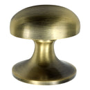 Prima - Oval Cabinet Cupboard Knob - Antique Brass - XL872
