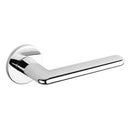 Tupai Exclusivo 5S Line Tavira Lever Door Handle on 5mm Slimline Round Rose - Bright Polished Chrome - XT3098R5SPC - Choice Handles