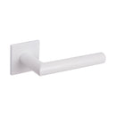 Tupai Exclusivo 5S Line Covela Lever Door Handle on 5mm Slimline Square Rose - White - XT4002S5SWH - Choice Handles
