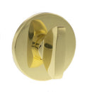 Tupai Exclusivo 5S Line WC Turn and Release *for use with ADBCE* on 5mm Slimline Round Rose - Polished Brass - XTWCR5SPB - Choice Handles