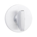 Tupai Exclusivo 5S Line WC Turn and Release *for use with ADBCE* on 5mm Slimline Round Rose - White - XTWCR5SWH - Choice Handles