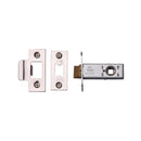 York Architectural Tubular Latch 2 1/2" Polished Chrome/Nickel Finish - YKAL2N-PC&PN - Choice Handles