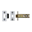 York Architectural Tubular Latch 4" Polished Chrome/Nickel Finish - YKAL4N-PC&PN - Choice Handles