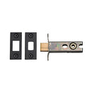 York Architectural Tubular Bathroom Deadbolt 3" Black Enamel Finish - YKBDB3N-BLK - Choice Handles