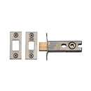 York Architectural Tubular Bathroom Deadbolt 3" Satin Chrome/Nickel Finish - YKBDB3N-SN&SC - Choice Handles