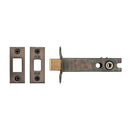 York Architectural Tubular Bathroom Deadbolt 4" Matt Bronze Finish - YKBDB4N-MB