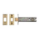York Architectural Tubular Bathroom Deadbolt 4" Satin Brass finish - YKBDB4N-SB - Choice Handles