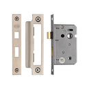 Bathroom Lock 2 1/2 Satin Nickel/ Chrome Finish
 - YKBL2N-SN&SC