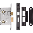 York Bathroom Lock 2 1/2 Matt Black
 - YKBL2N-BLK - Choice Handles