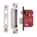 3 Lever Sash Lock 2 1/2"" SN&SC - YKSL32N-SN&SC - Choice Handles
