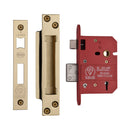 York British Standard 5 Lever Sashlock 3 Polished Brass Finish
 - YKSLBS53N-PB - Choice Handles