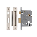 York EuroProfile Sashlock 3" Satin Nickel/ Chrome Finish - YKSLE3N-SN&SC