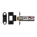 York Tubular Latch 2 1/2" Black Enamel Finish - YKTL2N-BLK - Choice Handles