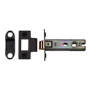 York Tubular Latch 3" Black Enamel Finish - YKTL3N-BLK - Choice Handles