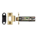 York Tubular Latch 3" Satin Brass Finish - YKTL3N-SB - Choice Handles