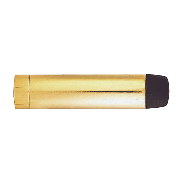 Carlisle Brass - Cylinder Pattern Door Stop - without Rose - Polished Brass - AA22 - Choice Handles