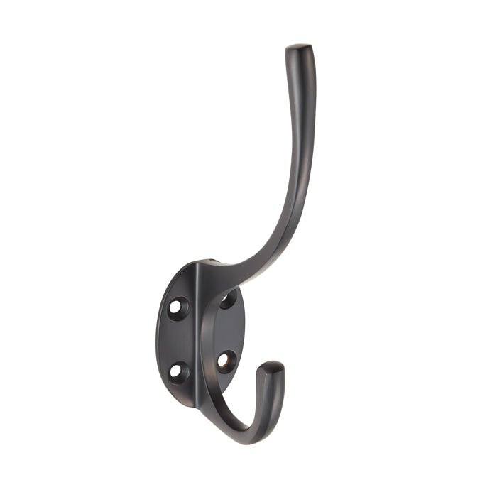 Carlisle Brass - Hat and Coat Hook - Matt Black - AA25MB - Choice Handles