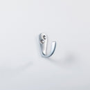 Carlisle Brass - Victorian Robe Hook - Satin Chrome - AA26SC - Choice Handles