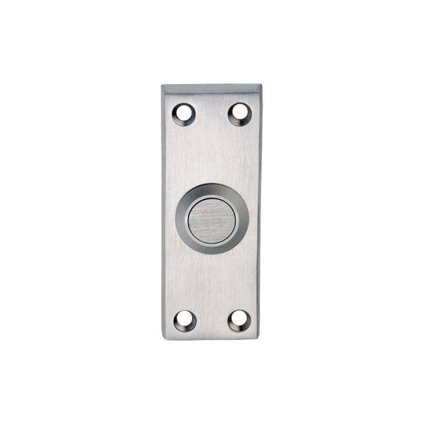 Carlisle Brass - Bell Push - Satin Chrome - AA31SC - Choice Handles
