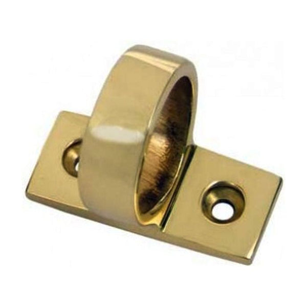 Carlisle Brass - Ring Sash Lift (Horizontal Fix) - Polished Brass - AA42R