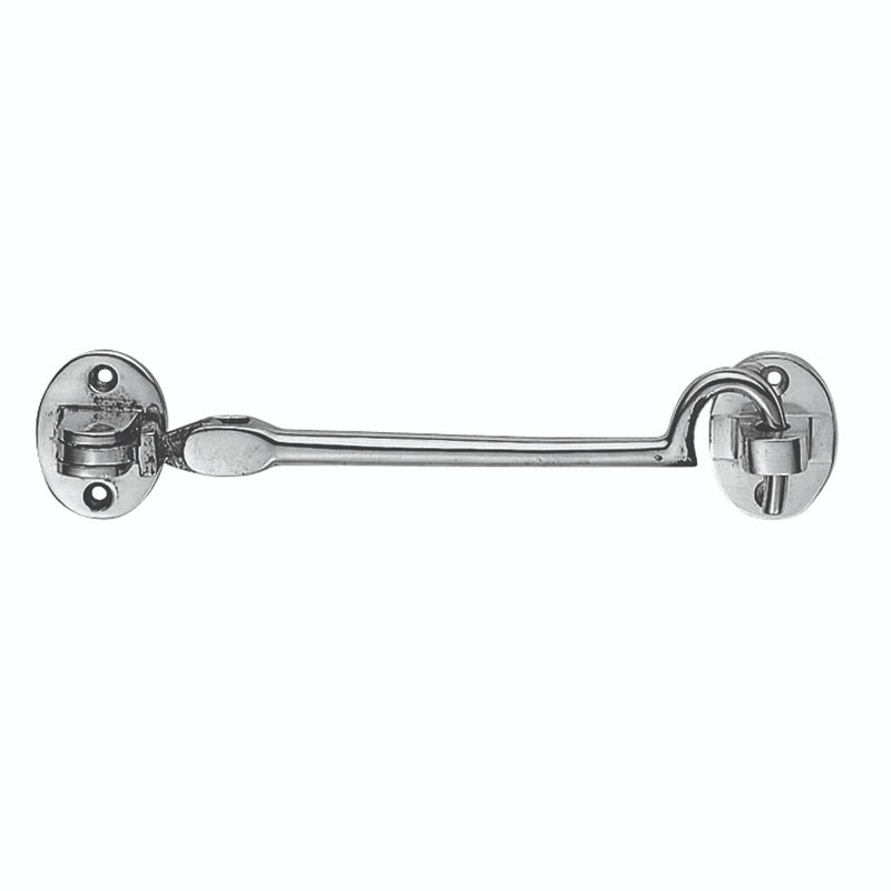 Carlisle Brass - Silent Pattern Cabin Hook 150mm - Polished Chrome - AA62CP - Choice Handles