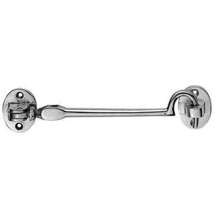 Carlisle Brass - Silent Pattern Cabin Hook 254mm - Polished Chrome - AA64CP - Choice Handles