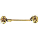 Carlisle Brass - Silent Pattern Cabin Hook 305mm - Polished Brass - AA65 - Choice Handles