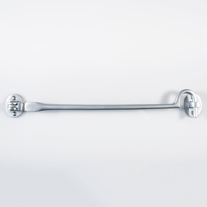 Carlisle Brass - Silent Pattern Cabin Hook 305mm - Satin Chrome - AA65SC - Choice Handles