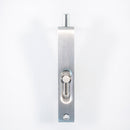 Carlisle Brass - Sunk Slide Flush Bolt 102mm  - Satin Nickel - AA79SN - Choice Handles