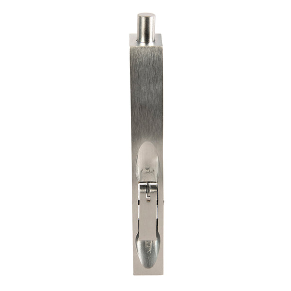 Carlisle Brass - Lever Action Flush Bolt 152mm - Satin Chrome - AA80SC - Choice Handles