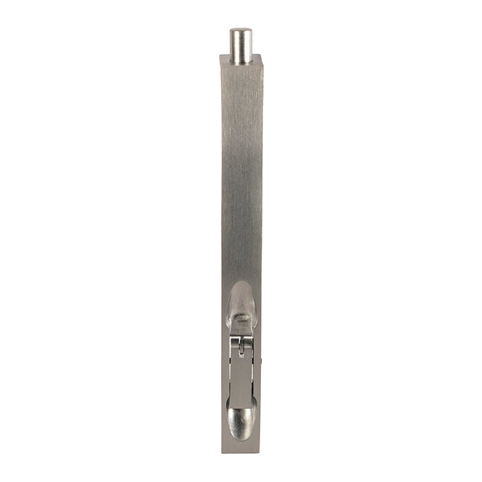 Carlisle Brass - Lever Action Flush Bolt 204mm - Satin Chrome - AA81SC - Choice Handles