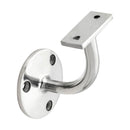 Carlisle Brass - Heavyweight Handrail Bracket 64mm - Polished Chrome - AA84CP - Choice Handles