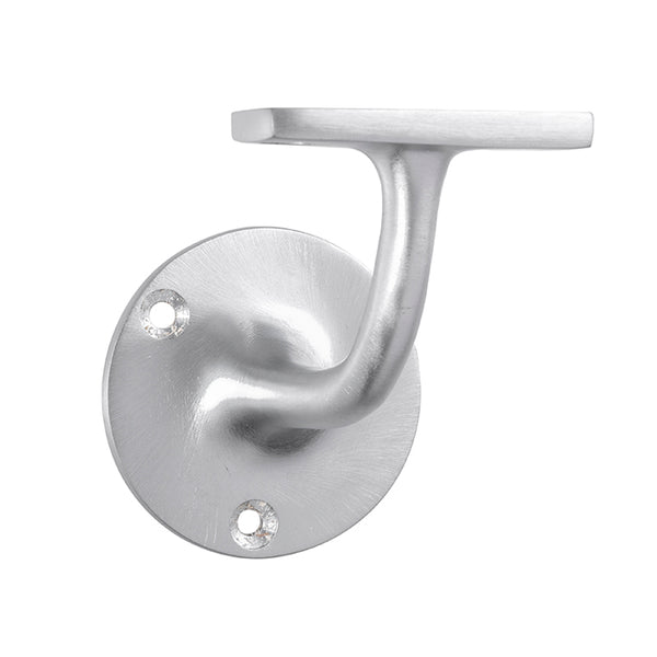 Carlisle Brass - Heavyweight Handrail Bracket 64mm - Satin Chrome - AA85SC - Choice Handles