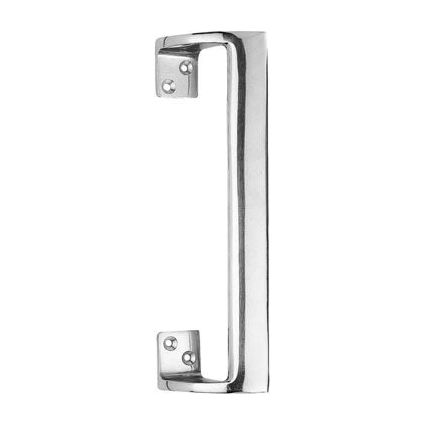Carlisle Brass - Cranked Pull Handle 229mm - Polished Chrome - AA90CP - Choice Handles