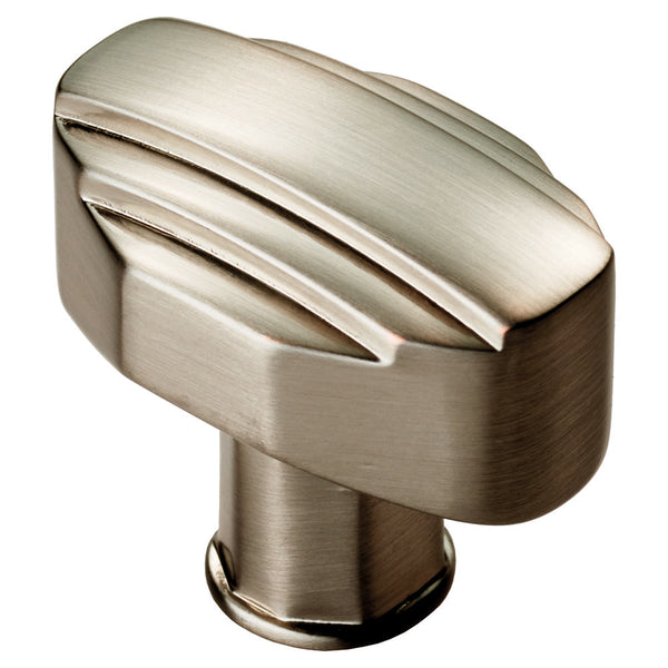 Carlisle Brass - Art Deco Knob 30mm - Satin Nickel - ADR501BSN - Choice Handles