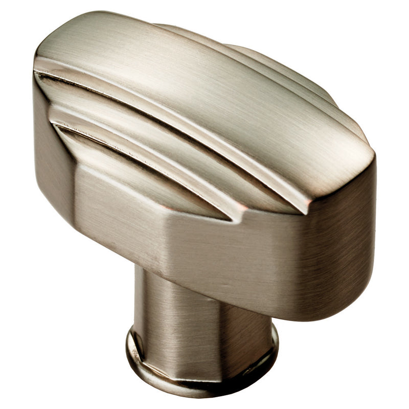 Carlisle Brass - Art Deco Knob 30mm - Satin Nickel - ADR501BSN - Choice Handles