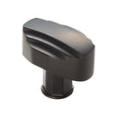 Carlisle Brass - Art Deco Knob 30mm - Matt Black - ADR501BMB - Choice Handles