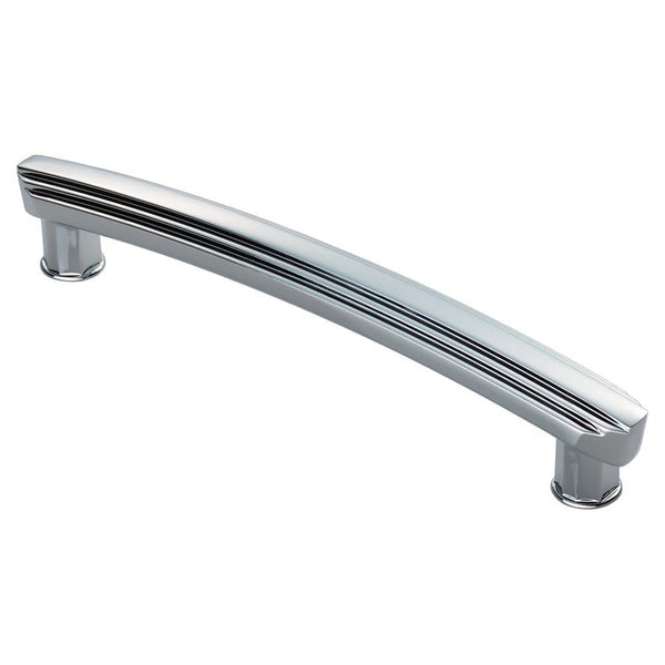 Carlisle Brass - Art Deco Handle 160mm - Polished Chrome - ADR502CCP - Choice Handles
