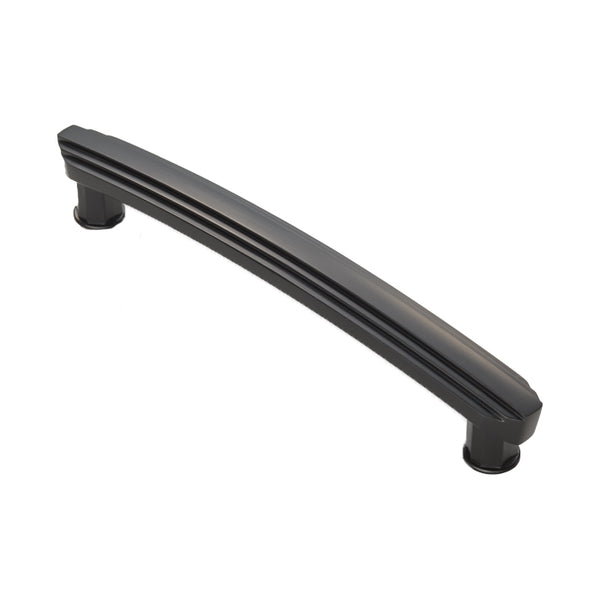 Carlisle Brass - Art Deco Handle 160mm - Matt Black - ADR502CMB