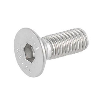 Carlisle Brass - M4 X 25mm Pz2 Countersunk Screw Pack (Pack Of 12) - Polished Chrome - SCP8