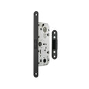 AGB Polaris 2XT Magnetic Bathroom Lock 35mm backset - Matt Black - AGB2XT25WCMB - Choice Handles