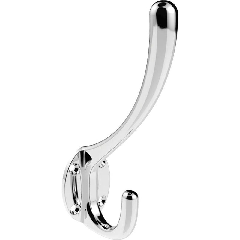 Carlisle Brass - Hat and Coat Hook - Polished Chrome - AQ25CP - Choice Handles