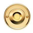 Carlisle Brass - Round Bell Push - Polished Brass - AQ30 - Choice Handles