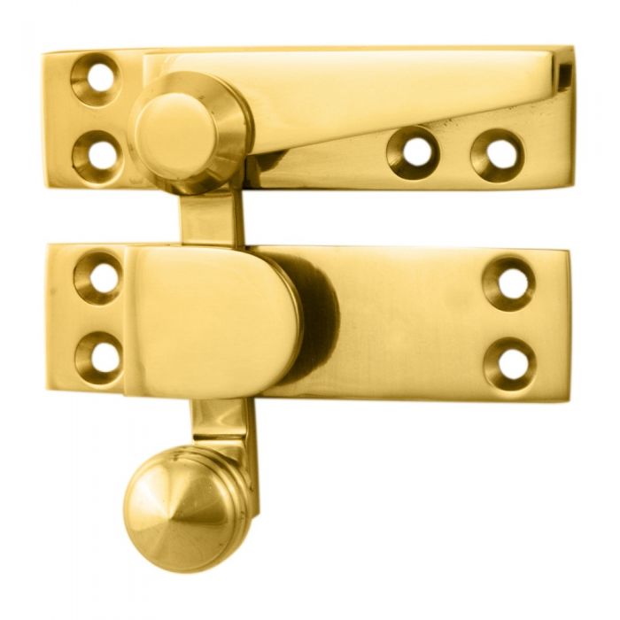 Carlisle Brass - Architectural Quality Sash Fastener (Quadrant Arm) - Polished Brass - AQ39