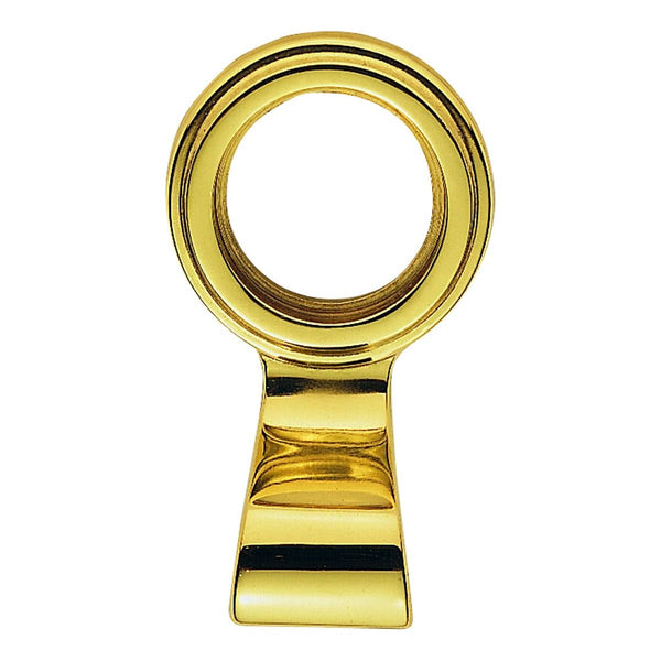 Carlisle Brass - Architectural Quality Cylinder Latch Pull - Polished Brass - AQ40 - Choice Handles