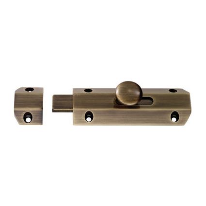 Carlisle Brass - Surface Bolt 102mm - Florentine Bronze - AQ81FB - Choice Handles