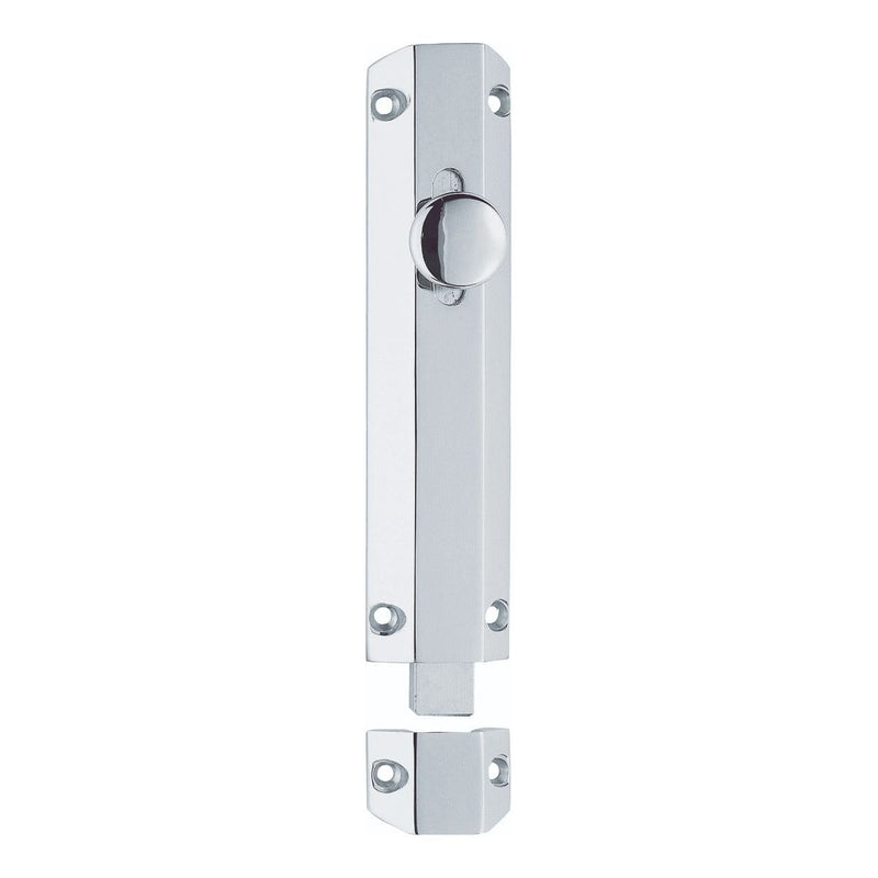Carlisle Brass - Surface Bolt 156mm - Polished Chrome - AQ82CP - Choice Handles