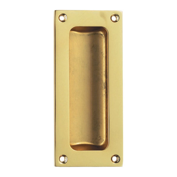 Carlisle Brass - Flush Pull 102mm x 45mm - Polished Brass - AQ90 - Choice Handles