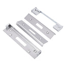 Eurospec - BS Rebate Set (DeadLock) BS Lever Lock 13mm - Satin Stainless Steel - ARB5205SSS - Choice Handles