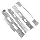 Eurospec - Rebate Set Architectural Din Locks-Satin Stainless Steel - Satin Stainless Steel - ARDS5005SSS - Choice Handles